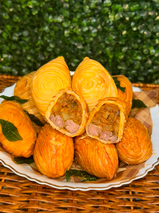 Karipap Pusing Frozen Daging