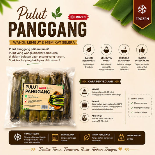 Pulut Panggang - Frozen