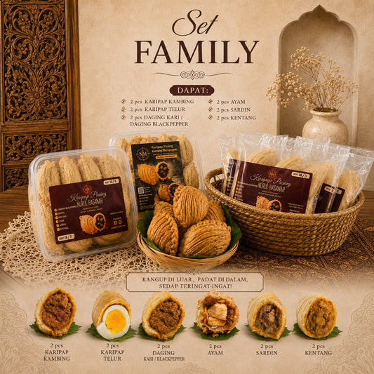 Set Family ( Karipap Siap Goreng 12 Pcs )