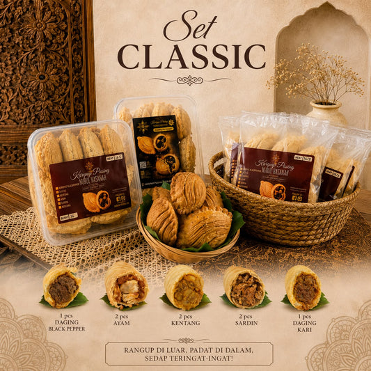Set Classic ( Karipap Siap Goreng 8 Pcs )