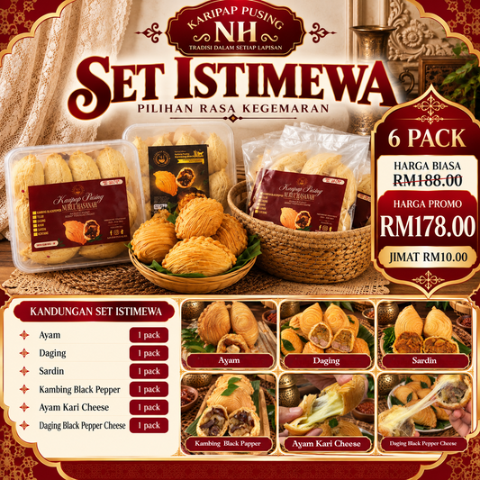 SET ISTIMEWA 6 PACK FROZEN